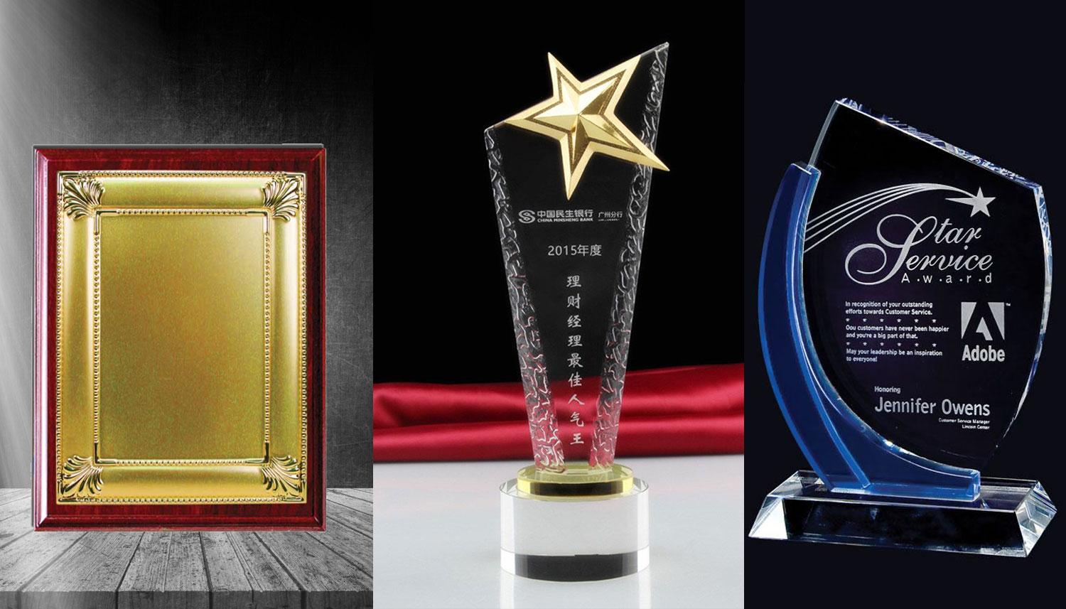 Customized Awards and Plaques in Dubai, UAE